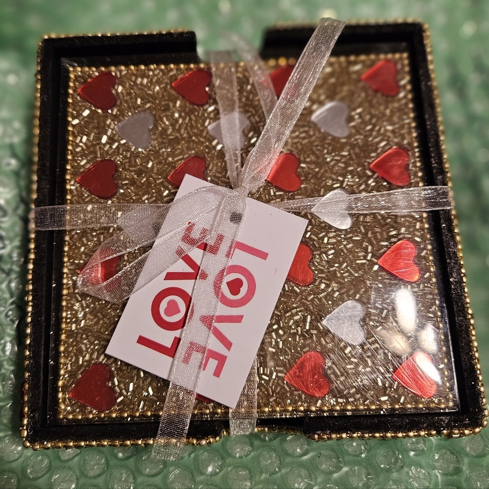 New Heart Coasters